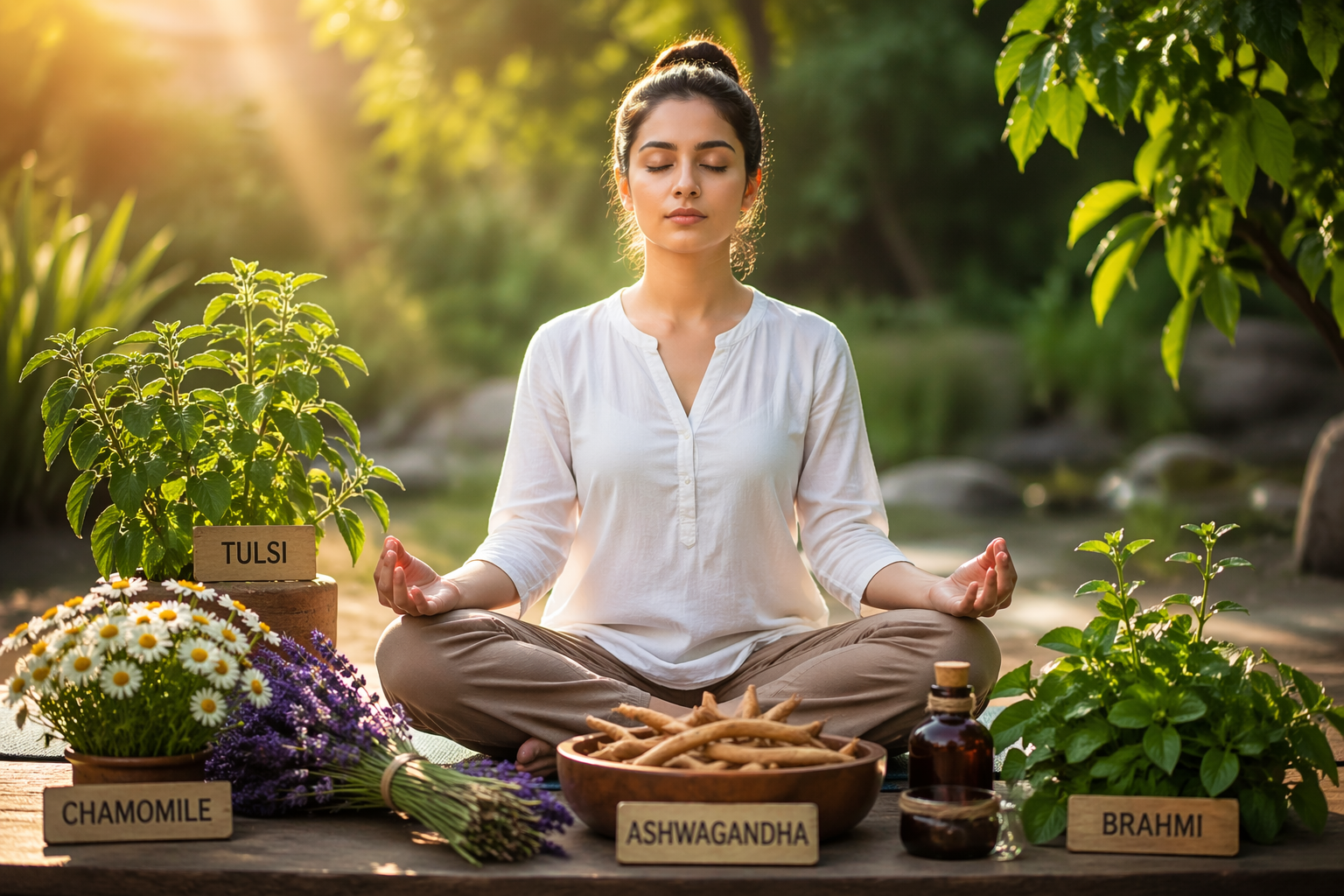 Stress aur Anxiety ke liye Best Herbal Remedies – Natural Tarike se Paaye Shanti