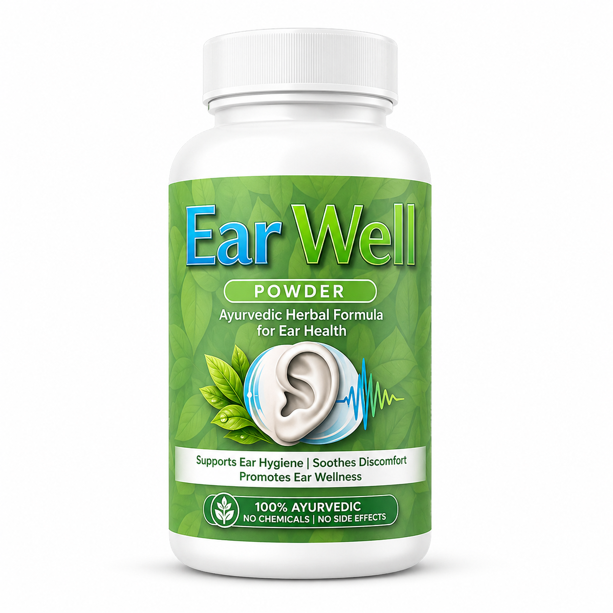 Ear Well Powder – Ayurvedic Herbal Ear Care Formula