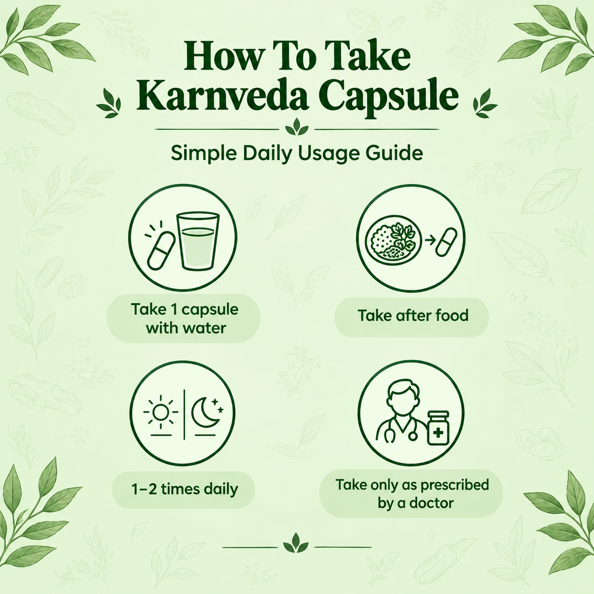 Karnveda Complete Ear Care Combo – Drops + Capsules