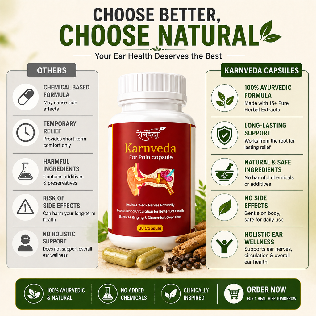 Karnveda Capsules – Ayurvedic Ear Care Supplement
