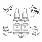 Karnveda Ear Care Essence Drops | Ayurvedic Ear Drops for Pain, Tinnitus & Infection Relief | 10ml