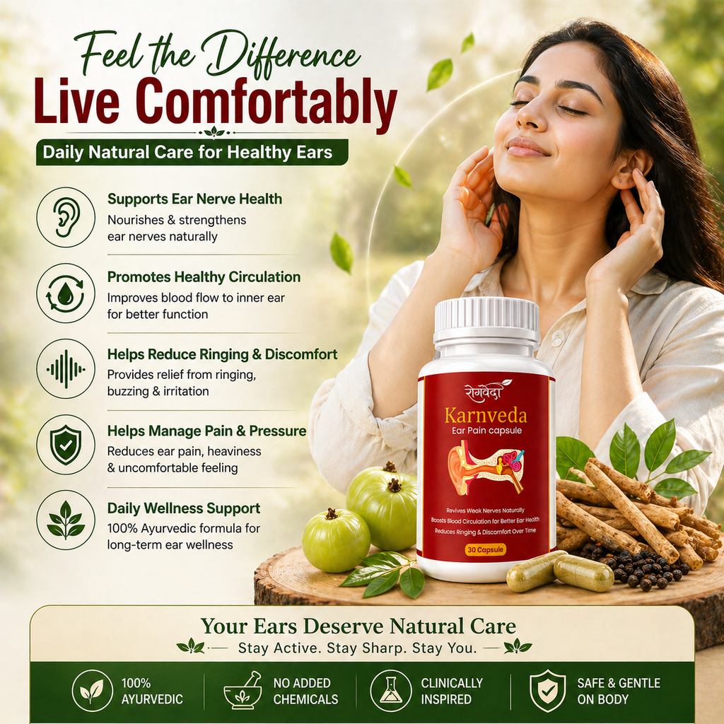 Karnveda Capsules – Ayurvedic Ear Care Supplement