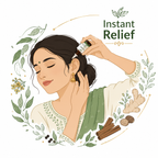 Karnveda Ear Care Essence Drops | Ayurvedic Ear Drops for Pain, Tinnitus & Infection Relief | 10ml