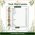 Karnveda Ear Care Essence Drops | Ayurvedic Ear Drops for Pain, Tinnitus & Infection Relief | 10ml