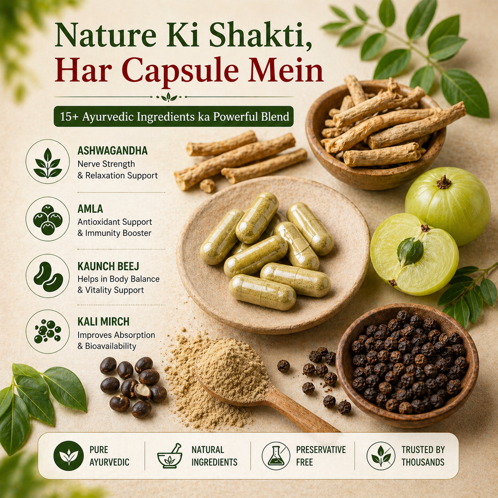 Karnveda Capsules – Ayurvedic Ear Care Supplement